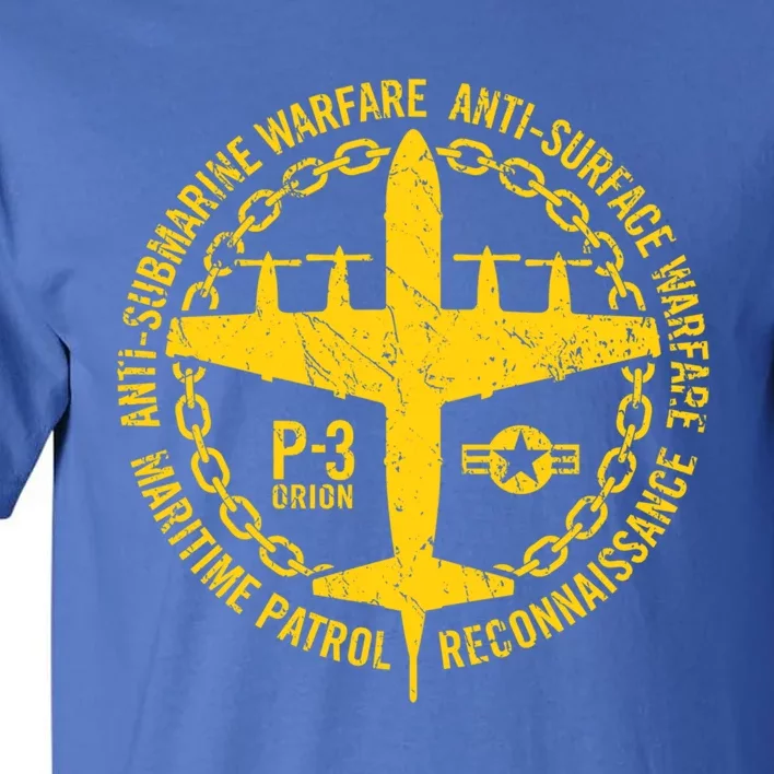 Pcute Gift3 Orion Anticute Giftsubmarine Warfare Naval Patrol Aircraft Gift Tall T-Shirt