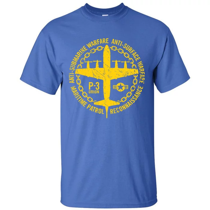 Pcute Gift3 Orion Anticute Giftsubmarine Warfare Naval Patrol Aircraft Gift Tall T-Shirt