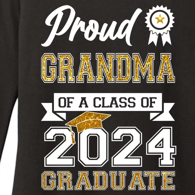 Proud Grandma Of The Class Of 2024 Graduate Womens CVC Long Sleeve Shirt