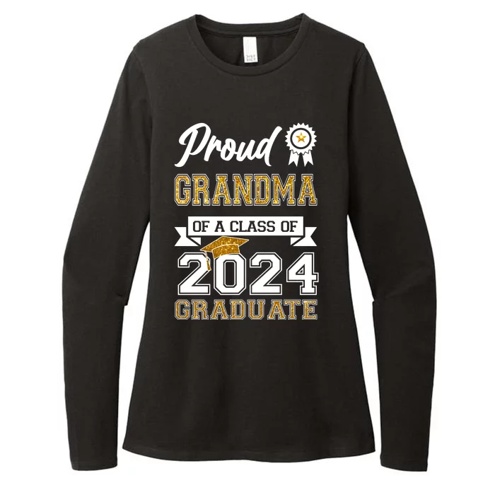 Proud Grandma Of The Class Of 2024 Graduate Womens CVC Long Sleeve Shirt