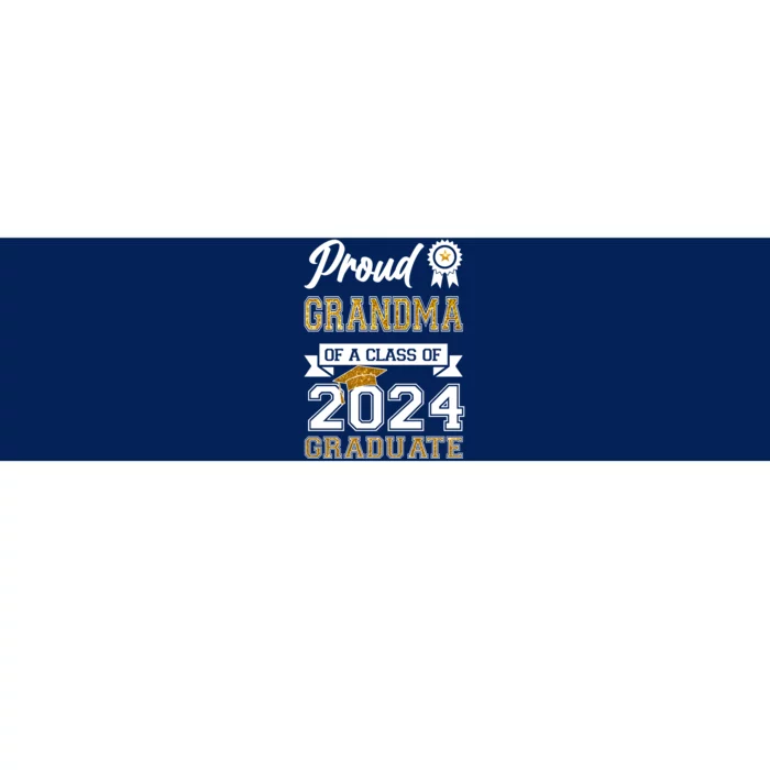 Proud Grandma Of The Class Of 2024 Graduate Bumper Sticker