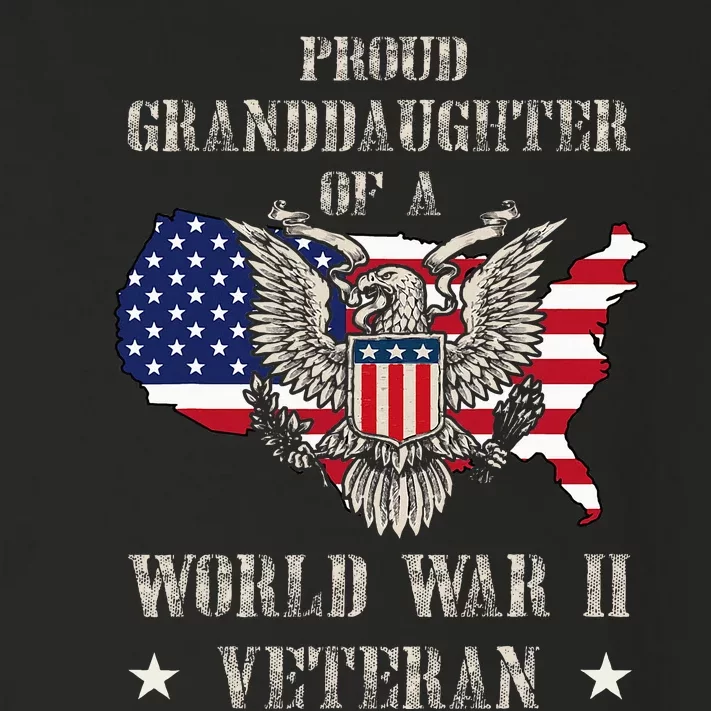 Proud Granddaughter Of A Wwii Veteran Toddler Long Sleeve Shirt