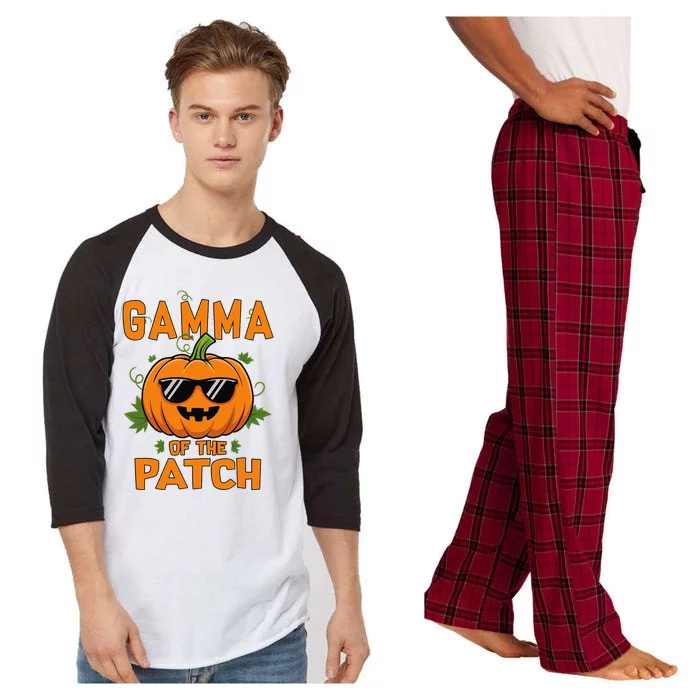 Pumpkin Gamma Of The Patch Family Matching Halloween Raglan Sleeve Pajama Set