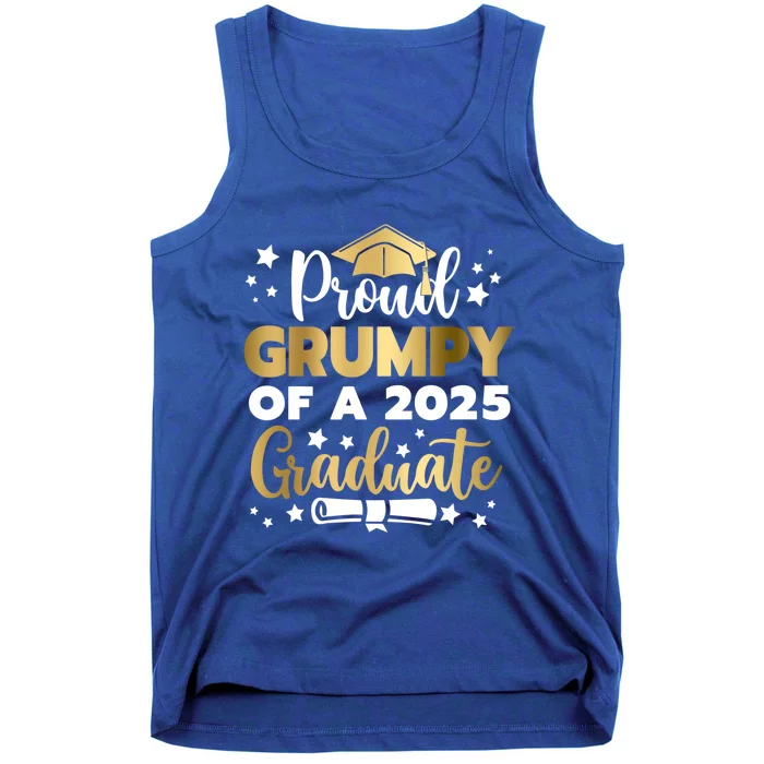 Proud Grumpy Of A 2025 Graduate Grumpy Senior 2025 Great Gift Tank Top