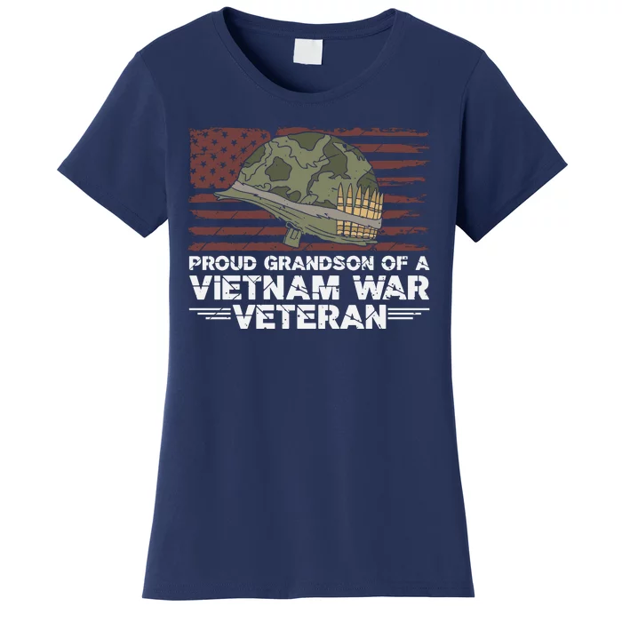 Proud Grandson Of A Vietnam War Veteran Women's T-Shirt