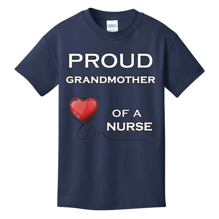 Proud Grandmother Of A Nurse, Nursing Gift, Lt Kids T-Shirt