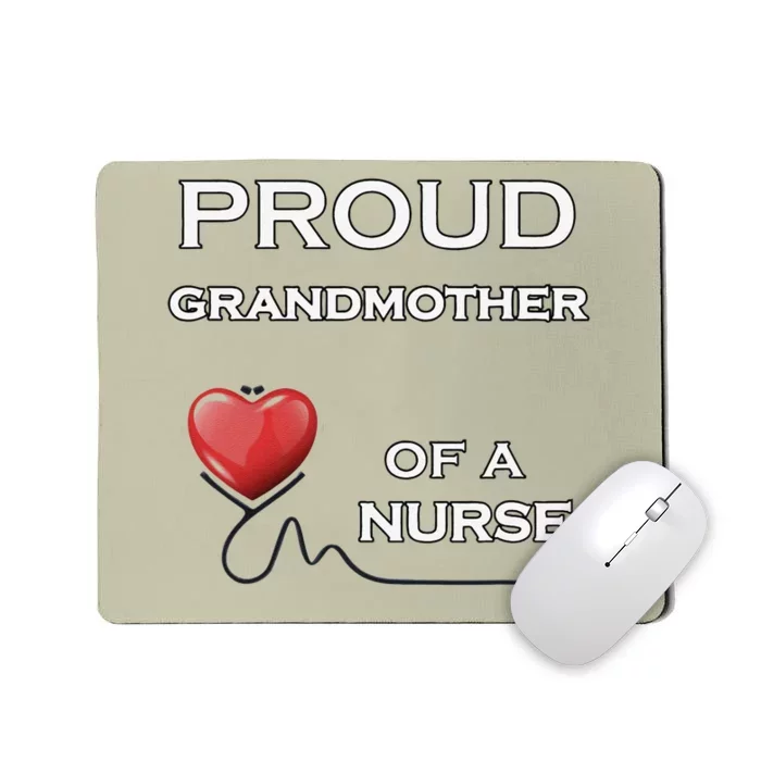 Proud Grandmother Of A Nurse, Nursing Gift, Lt Mousepad