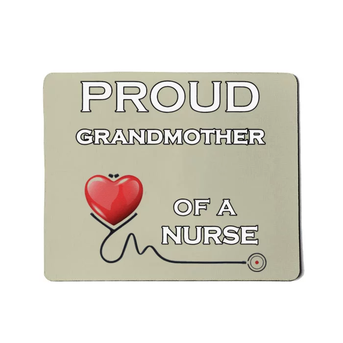 Proud Grandmother Of A Nurse, Nursing Gift, Lt Mousepad