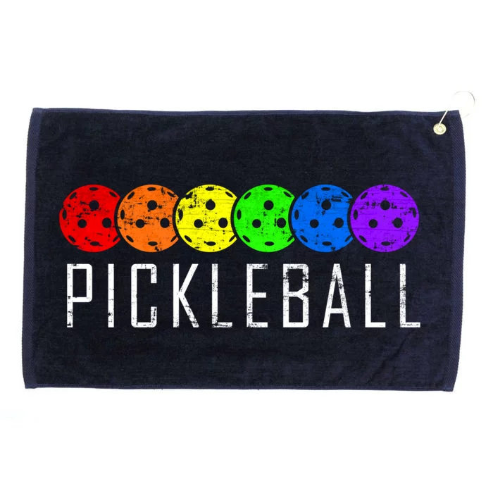 Pickleball Gift Grommeted Golf Towel