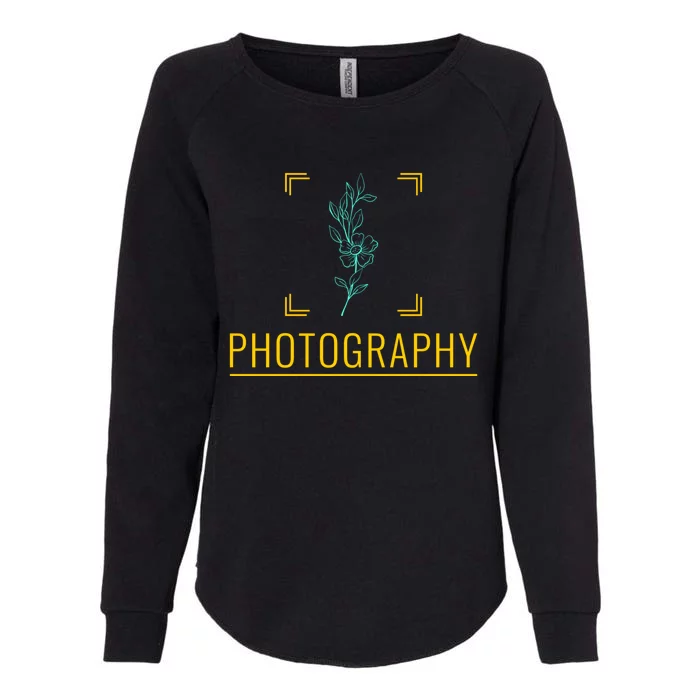 Photography Gift Photographer Great Gift Womens California Wash Sweatshirt