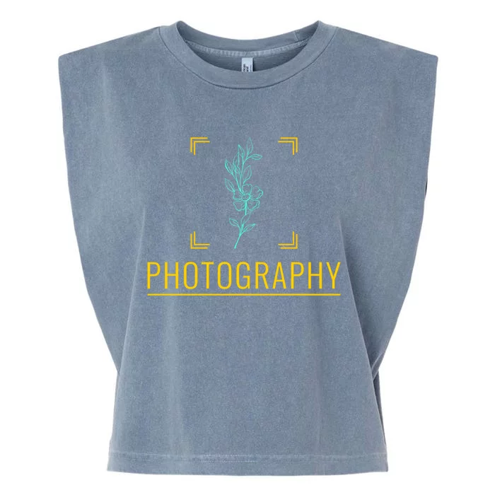 Photography Gift Photographer Great Gift Garment-Dyed Women's Muscle Tee