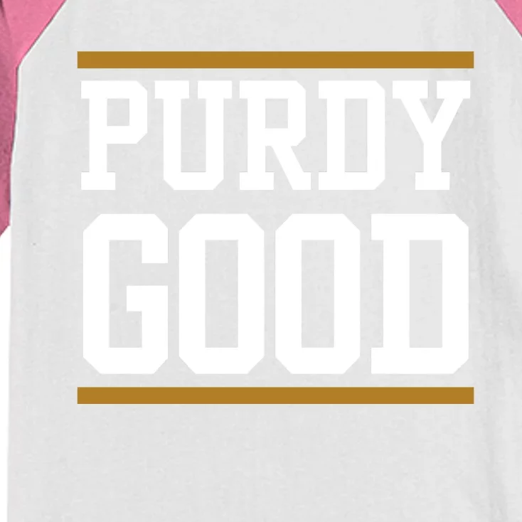 Purdy Good Kids Colorblock Raglan Jersey