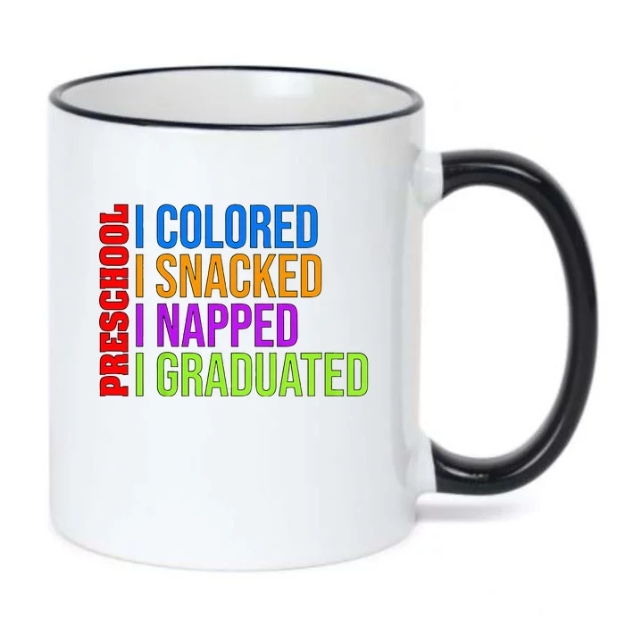 Preschooler Graduation Preschool Graduation Black Color Changing Mug