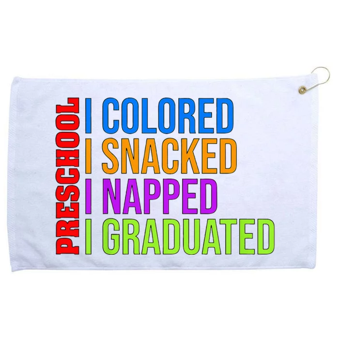 Preschooler Graduation Preschool Graduation Grommeted Golf Towel