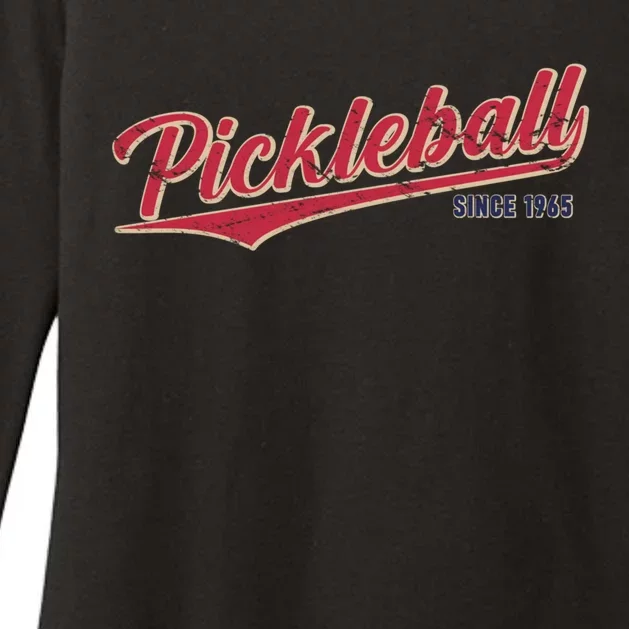 Pickleball Gift Womens CVC Long Sleeve Shirt