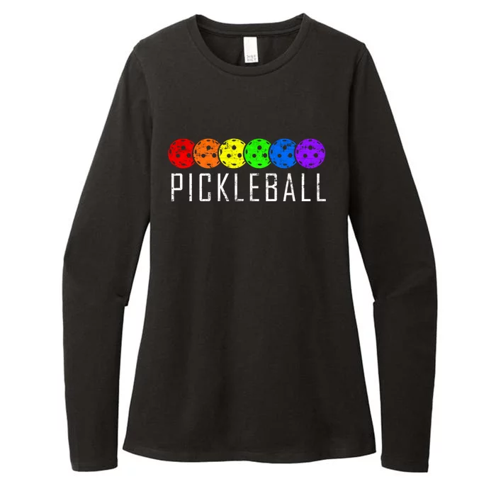 Pickleball Gift Womens CVC Long Sleeve Shirt