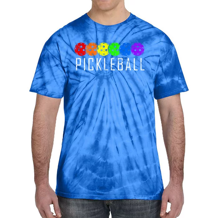 Pickleball Gift Tie-Dye T-Shirt