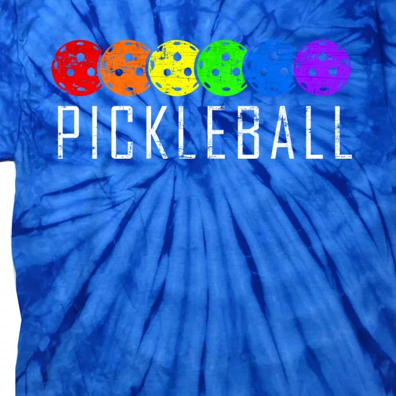 Pickleball Gift Tie-Dye T-Shirt