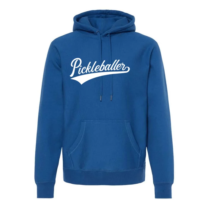 Pickleballer Gift Premium Hoodie