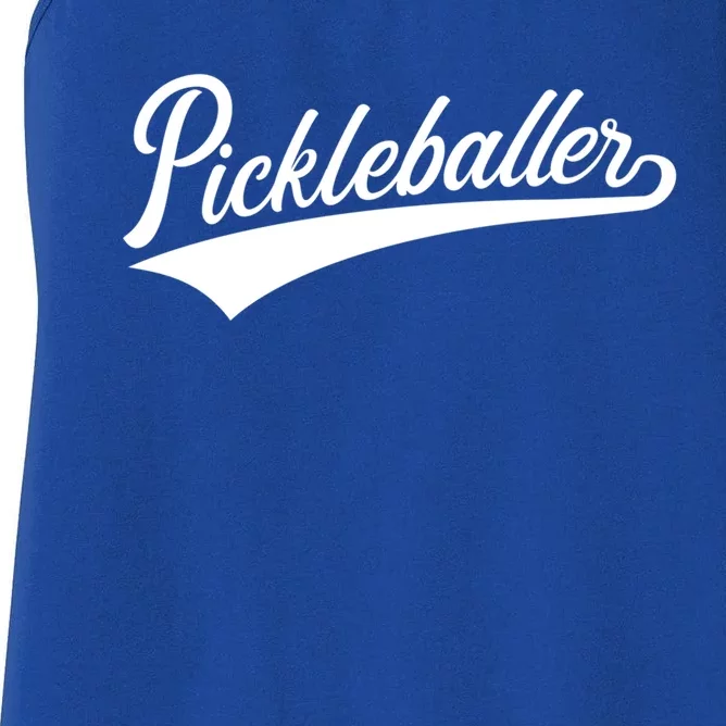 Pickleballer Gift Women's Racerback Tank