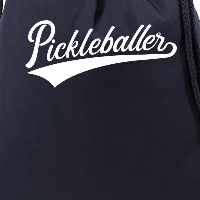 Pickleballer Gift Drawstring Bag