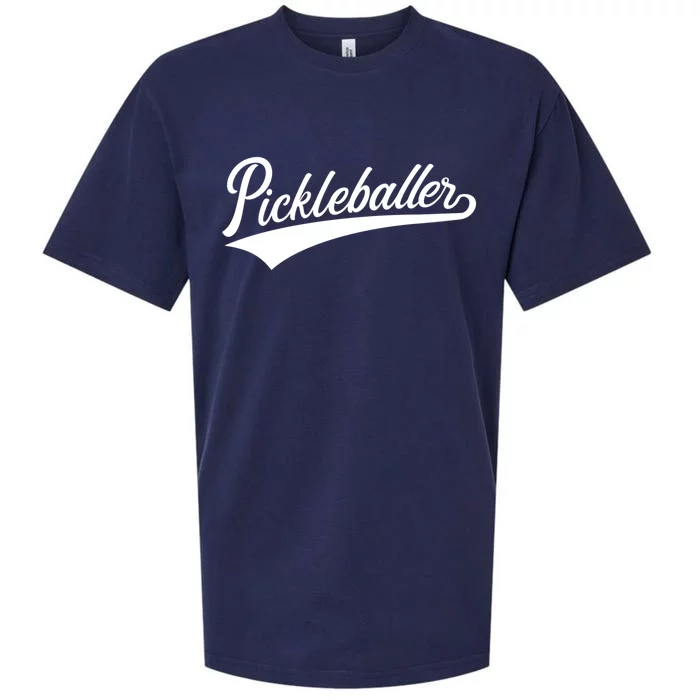 Pickleballer Gift Sueded Cloud Jersey T-Shirt