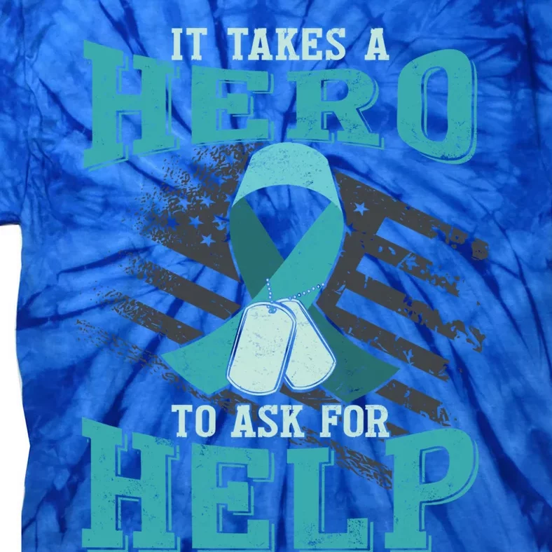 Ptsd Gift Tie-Dye T-Shirt