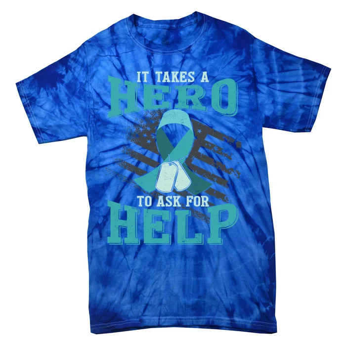 Ptsd Gift Tie-Dye T-Shirt