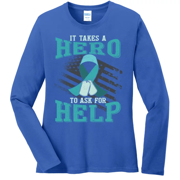 Ptsd Gift Ladies Long Sleeve Shirt