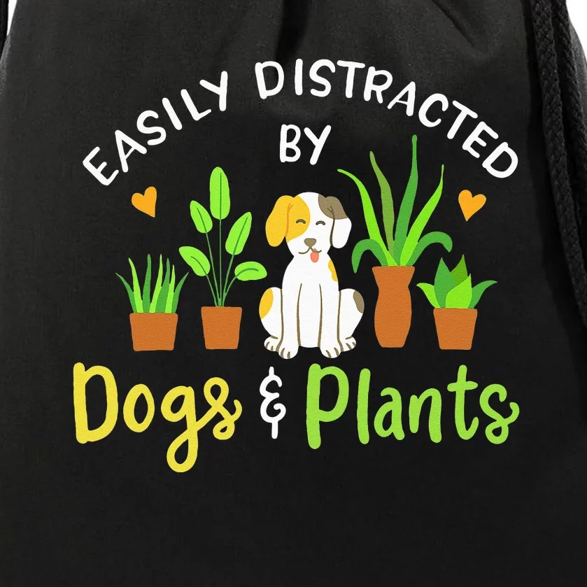 Plants Gardener Plant Gardening Plant Lover Drawstring Bag