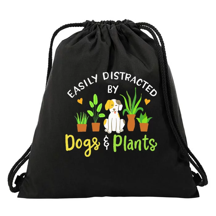 Plants Gardener Plant Gardening Plant Lover Drawstring Bag