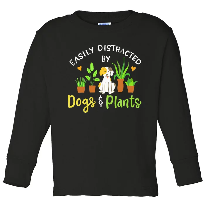 Plants Gardener Plant Gardening Plant Lover Toddler Long Sleeve Shirt