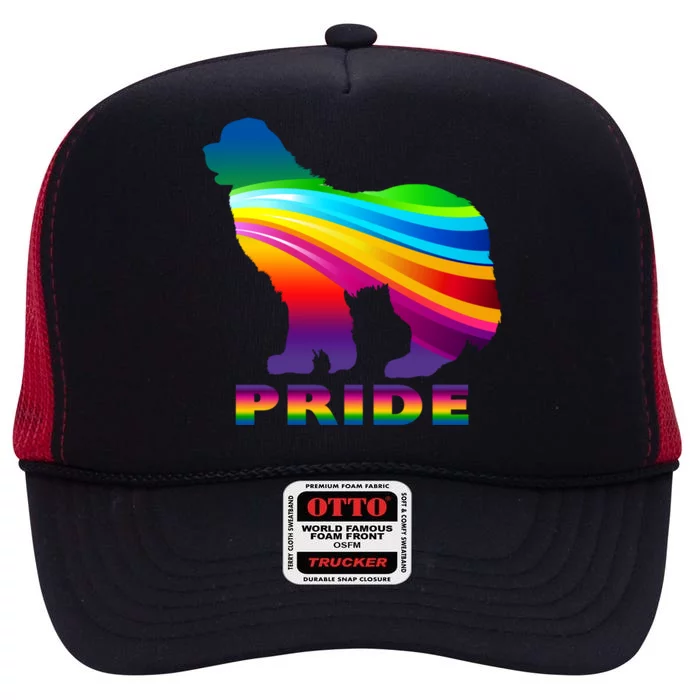 Pride Gift High Crown Mesh Trucker Hat