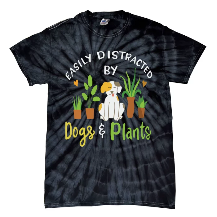 Plants Gardener Plant Gardening Plant Lover Tie-Dye T-Shirt