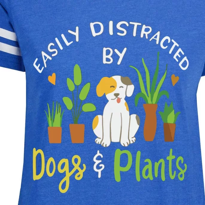 Plants Gardener Plant Gardening Plant Lover Enza Ladies Jersey Football T-Shirt