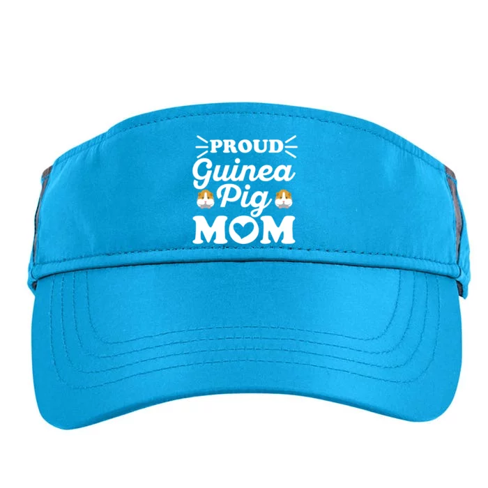 Proud Guinea Pig Mom Quote For Your Guinea Pig Mom Gift Adult Drive Performance Visor