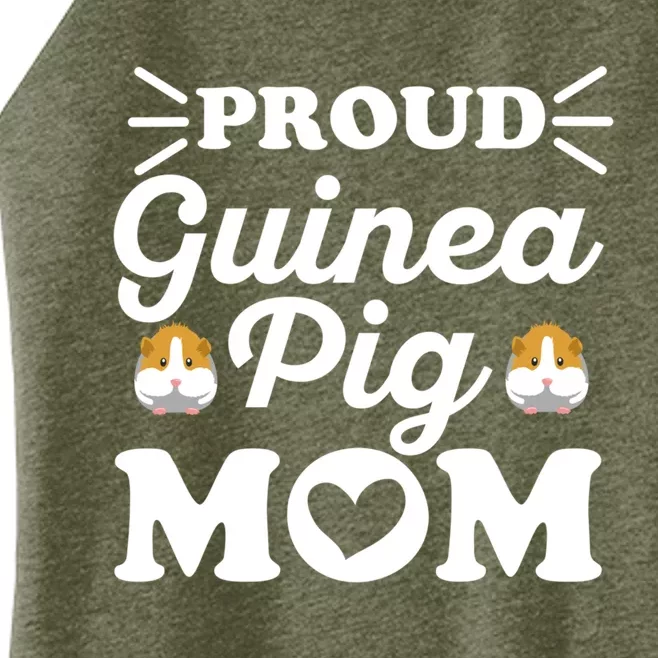 Proud Guinea Pig Mom Quote For Your Guinea Pig Mom Gift Women’s Perfect Tri Rocker Tank