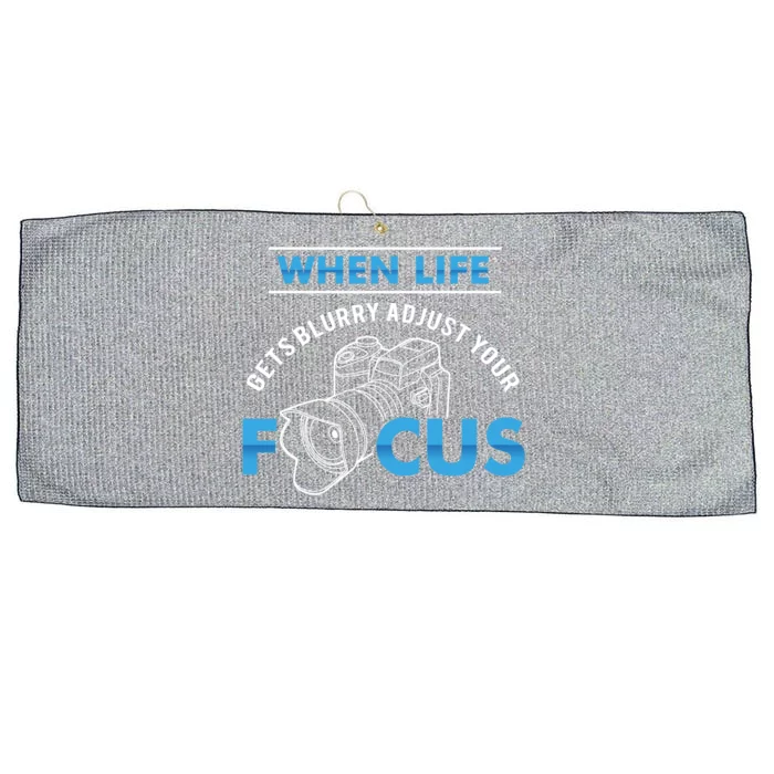 Photographer Gift Large Microfiber Waffle Golf Towel