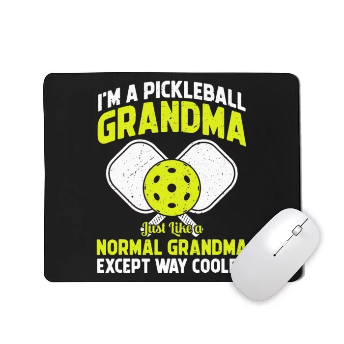 Pickleball Grandma Pickleball Player Grandmother Mousepad