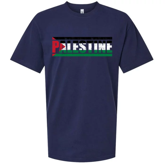 Palestine Gift Sueded Cloud Jersey T-Shirt