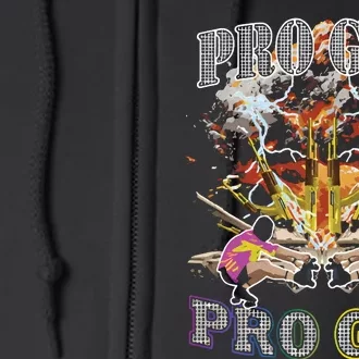 Pro Gun Pro Gay A Better Way 2a Full Zip Hoodie