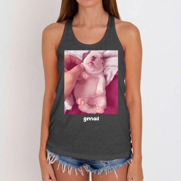 Pibblepalace Gmail Women's Knotted Racerback Tank