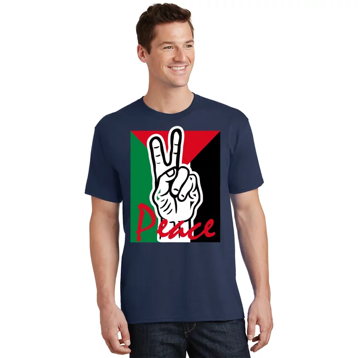 Peace Gaza Palestine Flag T-Shirt