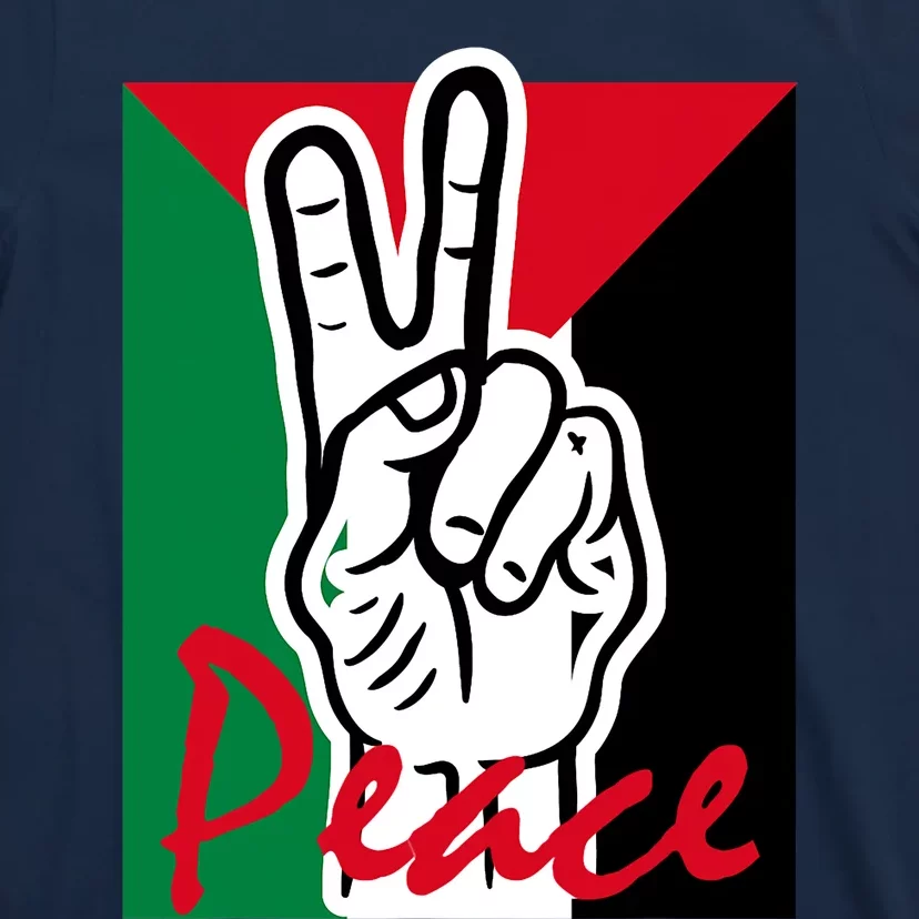 Peace Gaza Palestine Flag T-Shirt