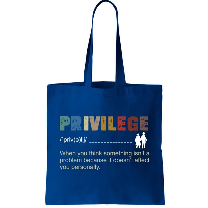 Privileged Gift Privilege Definition Gift Tote Bag