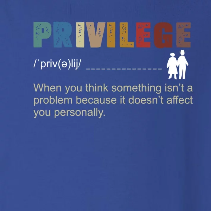 Privileged Gift Privilege Definition Gift Toddler Long Sleeve Shirt