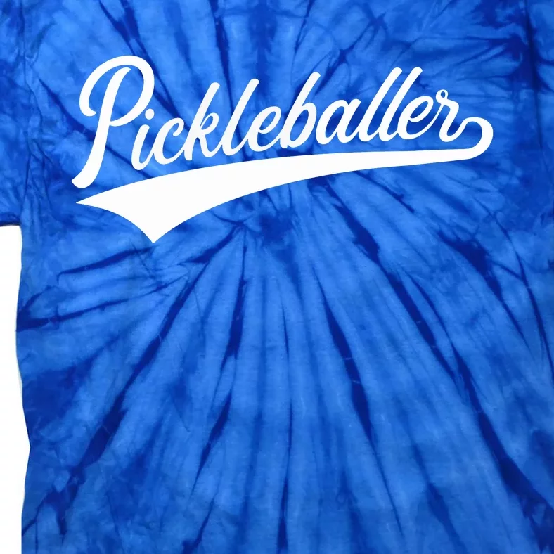 Pickleballer Gift Tie-Dye T-Shirt