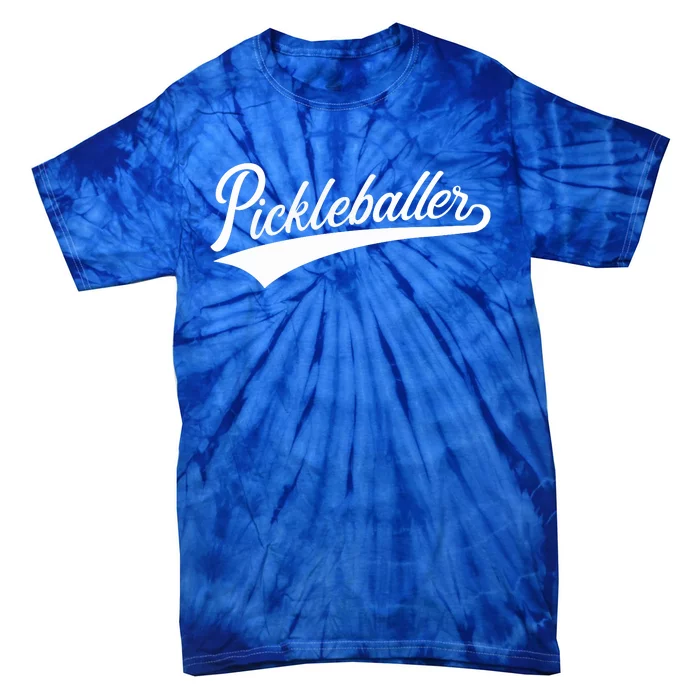 Pickleballer Gift Tie-Dye T-Shirt