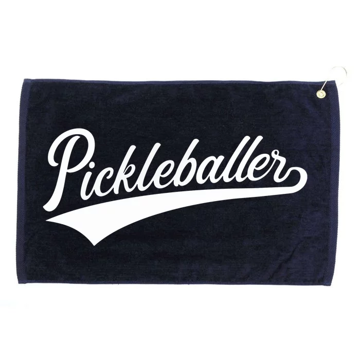 Pickleballer Gift Grommeted Golf Towel