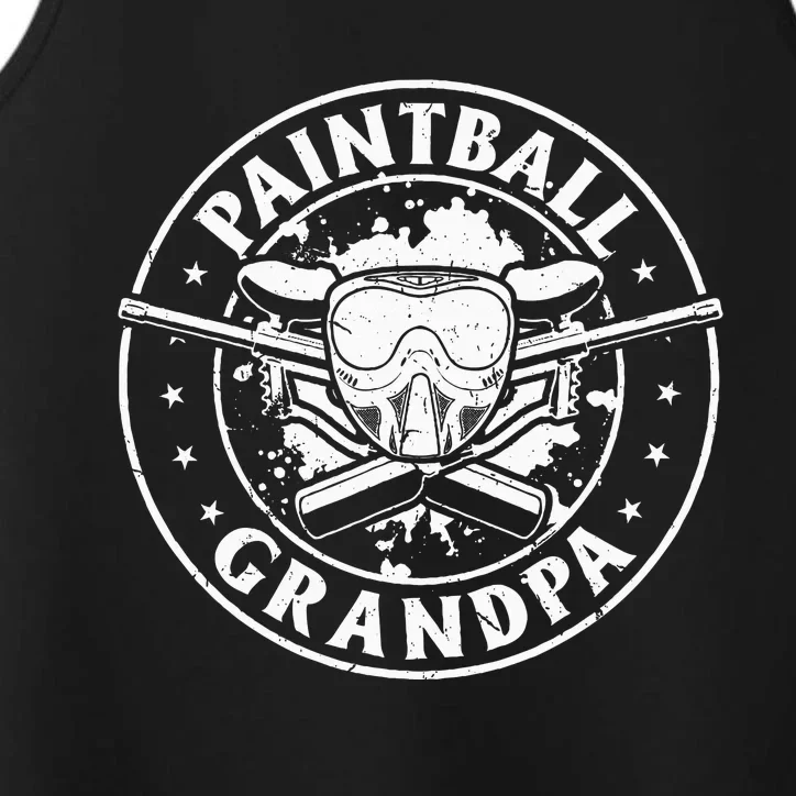 Paintball Grandpa Paintball Player Grandpa Paintballer Performance Tank